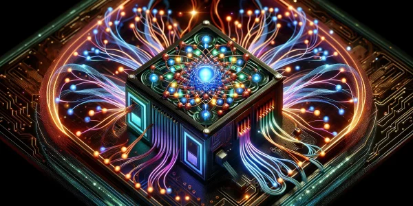 DALL·E-2024-01-15-18.24.00-A-futuristic-and-abstract-representation-of-quantum-technology-and-machine-learning-integration.-The-image-should-depict-a-stylized-quantum-computer-w